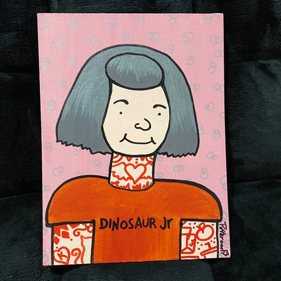 💖 Original Tattooed Lady Canvas Paintings - Picture 6 of 12